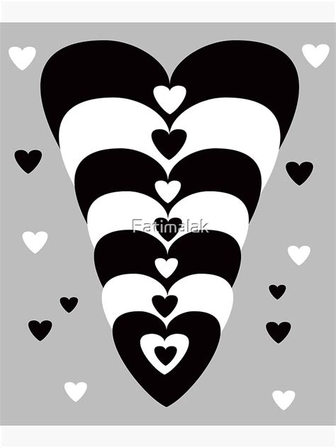 heart emoji black  white heart framed art print  fatimalak