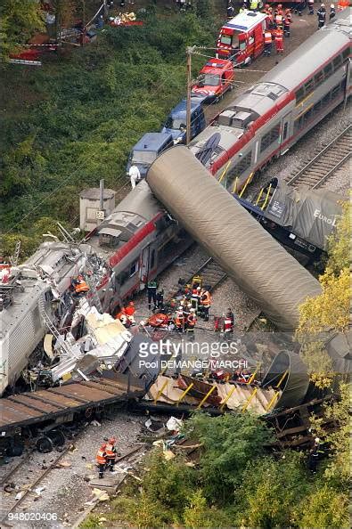 dead iand  injuried people  french train crash news photo