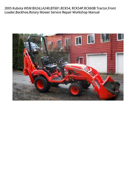 kubota backhoe manual kubota rotary mower tractors
