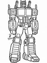 Prime Optimus Coloring Pages Getdrawings sketch template