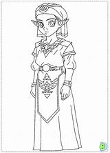 Zelda Coloring Pages Legend Triforce Template sketch template
