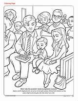 Coloring Lds Sacrament Pages Friend Primary Jesus Lesson Choose Magazine Kids Covenants Baptismal Renew Take When May Forgiveness Church Nursery sketch template