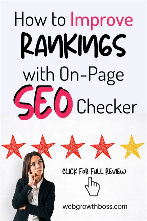 improve rankings   page seo checker  real money
