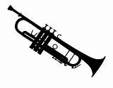 Trumpet Clipground sketch template