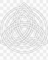 Triquetra Trinity Coloring Celts sketch template