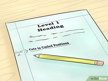 ways  format headings   style wikihow