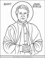 Bosco Thecatholickid Cnt Colouring sketch template