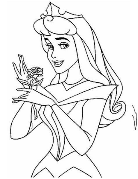 disney princess coloring page