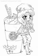 Yampuff Coloriages Lineart Partager sketch template