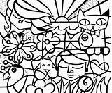 Britto Romero Coloring Pages Getcolorings sketch template