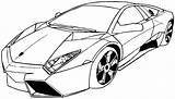 Coloring Car Pages Exotic Cars Police Getcolorings Color sketch template