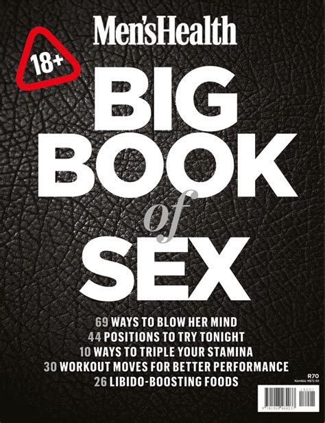 men s health big black book of sex magazine digital