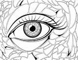 Coloring Eye Eyes Pages Anime Sheet Girl Realistic Eyeball Transparent London Preschool Drawing Sad Getcolorings Colouring Color Printable Hair Getdrawings sketch template