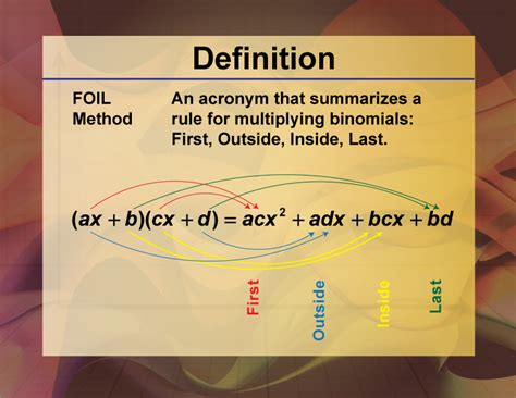 definition polynomial concepts foil method mediamath