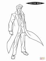 Doctor Who Coloring Pages Printable Drawing Anime Print Supercoloring Dot Comments Categories sketch template