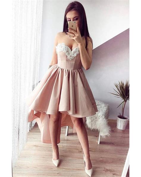 Sexy Lace Sweetheart Short Prom Dresses Cheap Homecoming