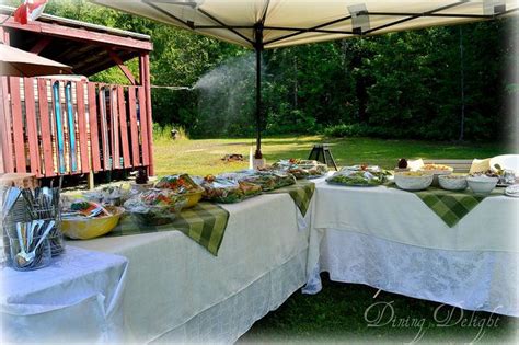 dining delight outdoor memorial service outdoor table decor  memory  dad memorial service