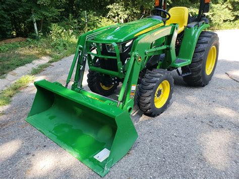 sold  john deere  compact tractor regreen equipment  rental