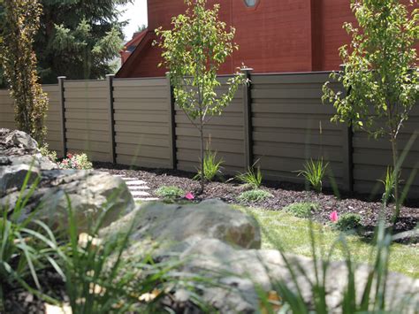 trex horizons horizontal privacy fence fence deck supply