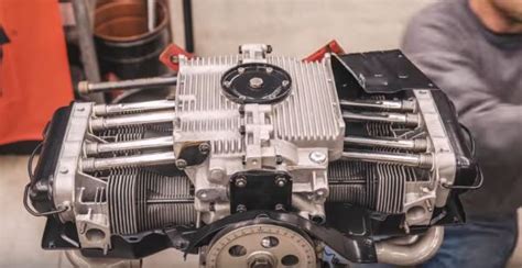 time lapse engine rebuild  volkswagen beetle macs motor city garage