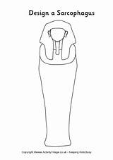Sarcophagus Egipcio Mummy Fill Activityvillage Teaching Sarcofago 6th Designs Paper Designing Ks2 Artesanías Sociales Egipcia Disfraz Egipcias Maquillaje Sala Egipto sketch template