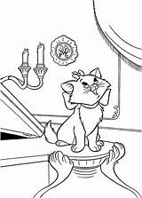 Aristocats Coloring4free Bestcoloringpagesforkids Cartoons sketch template