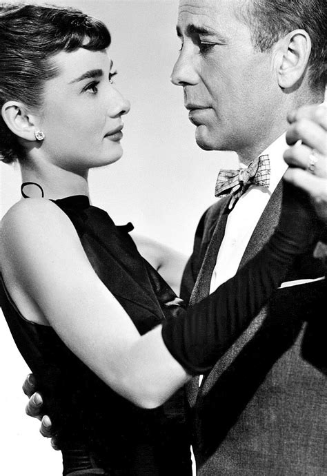 Audrey Hepburn And Humphrey Bogart Humphrey Bogart