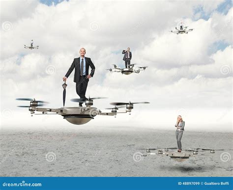 drone business stock image image  drone worker women