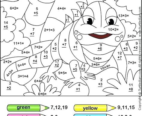 math coloring worksheets grade   worksheets samples