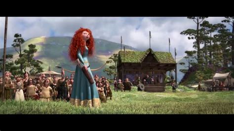 Animated Movies Scenes Brave Movie Archery Scene Youtube