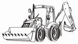 Kolorowanki Koparki Excavator Traktory Traktor Kleurplaat Koparka Maszyny Drukowania Kleurplaten Boerderij Planetadziecka sketch template