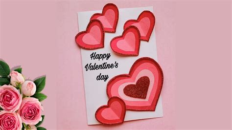 How To Make Valentine S Day Card Handmade Valentine S Day Card Diy