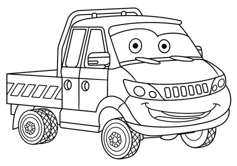 selection coloring pages  cars  trucks pixie blog