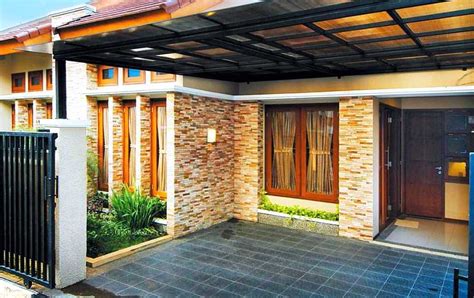 inspirasi model teras rumah minimalis sederhana