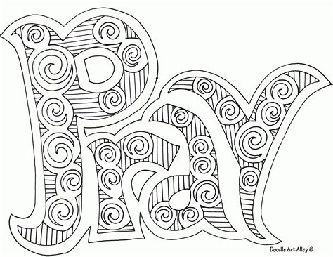 prayer coloring page coloring home