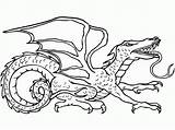 Coloring Dragon Realistic Pages Adults Ausmalbilder Drachen Detailed Drache Drawing Zum Library Clipart Color Ausdrucken Comments Kids Bilder Popular Coloringhome sketch template