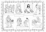 Sacraments Sacramentos sketch template