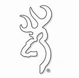 Browning Logo Symbol Coloring Tattoo Buckmark Pages Deer Templates Board Pumpkin Printable Carving Cake Hunting Chitwood Template Choose sketch template