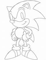 Sonic Lineart Krizeii sketch template