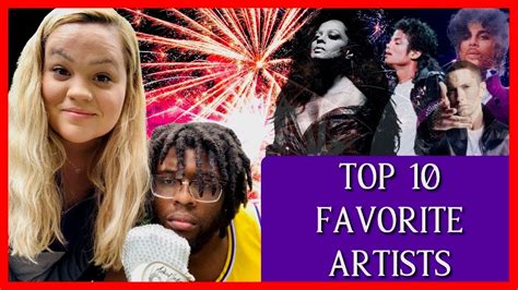 top  favorite  artists youtube