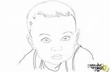 Draw Baby Face Coloring Step Drawingnow Steps Print sketch template