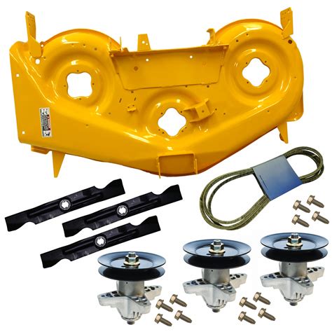cub cadet  deck shell kit yellow  lawn tractors    kit ebay