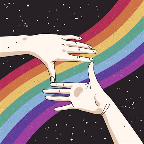lesbian holding hands cartoon illustrations royalty free vector