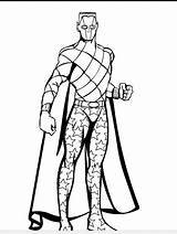 Superhero Heromachine sketch template