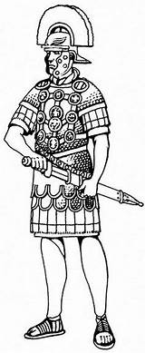 Centurion Roman Romain Colorir Knecht Geneest Jezus Nt Edupics sketch template