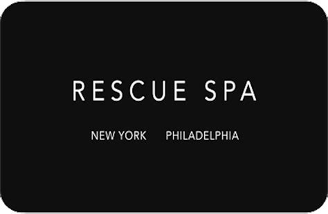 rescue spa rescue spa gift card shop rescue spa