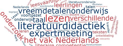 literatuurdidactiek bij het vak nederlands en het vreemdetalenonderwijs lezennl