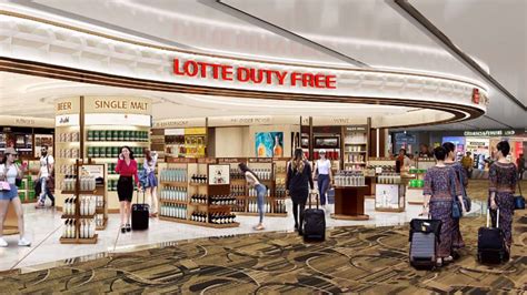 lotte takes  liquor tobacco concession  changi airport cna