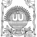 Uu Uua Chalice Harvest sketch template