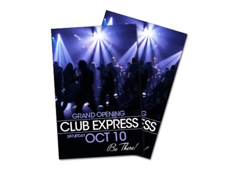 club flyers party flyers nightclub flyers pgprint